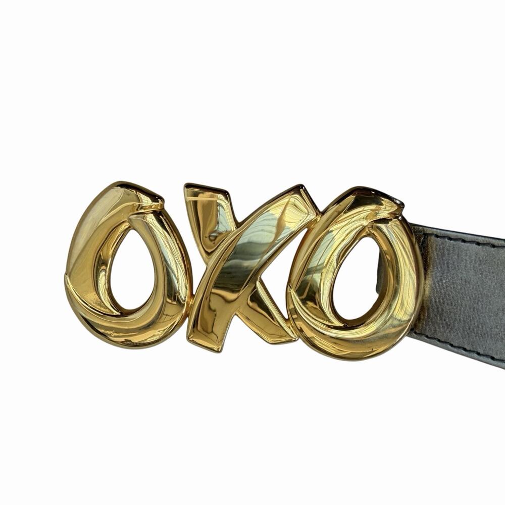 Vintage 80’s Paloma Picasso OXO Leather Belt
